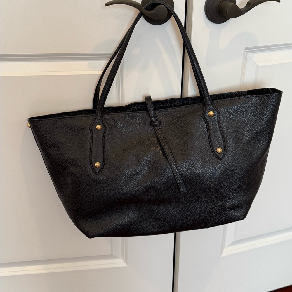 Annabel Ingall Black Leather Tote